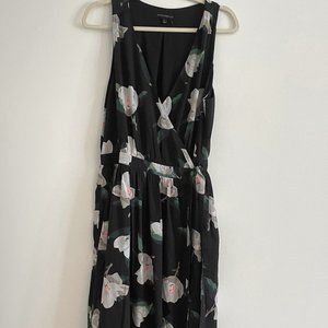 Floral Banana Republic dress
